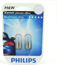 Żarówki H6W Philips BLUEVISION Ultra - blister 2szt